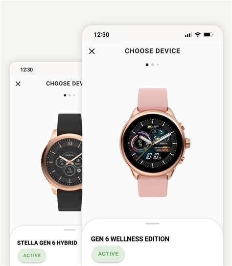 fossil smartwatch app for android.